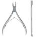 KELYDI Cuticle Nipper and Pusher Set Dead Skin Remover Cuticle Pusher Trimmer Clipper Nail Manicure Tool Stainless Steel