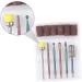 Sosoport 1 Set Nail Polisher Professional Nail Drill Nail Drill Bit Nail Drill Sanding Bands Nail Grinding Head Nail Sand Bands Nail Tools Stainless Steel. Silicone. Quartz. Ceramics 7.1x5.7cm As Shown - Buy Online on GoSupps.com