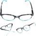 Shop 3 Pack Bifocal Reading Glasses for Women - Retro Cat-Eye Sunglasses & Stylish Tortoise Colors 1.75x Magnification - Buy Online on GoSupps.com
