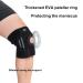Sports Knee Support Brace for Arthritis, Meniscus Tear, and Patella Protection - Black - Buy Online on GoSupps.com