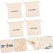 Baluue 12 Pcs Hair Dryer Storage Bag Storage Organizers Cotton Drawstring Bag Hair Blower Bag Fabric - Buy Online on GoSupps.com