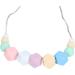 Silicone Teething Necklace for Moms and Babies - Chewable Teether for Sensory Development - Baby and Toddler Toy - Type 1 - Buy Online on GoSupps.com