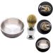 Doitool 2-in-1 Key Bowl & Grooming Tool Set for Men - Rustproof Steel Shaving Brush & Loaf Razor for Perfect Grooming Essentials - Buy Online on GoSupps.com