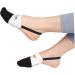 Mobestech Yoga Socks for Women - 4 Pairs Anti-Drop Cotton Half Socks with Forefoot Pad | International Shipping - Buy Online on GoSupps.com