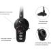 Conambo Bluetooth Headset V5.0 | Wireless Headset with Noise Cancelling Mic | 16Hrs Talktime | On Ear Headphone for Cell Phone, Trucker, Business, Home Office - Buy Online on GoSupps.com