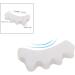 Gu Cheng Silicone Toe Stretchers and Separators - Bunion Corrector for Foot Pain Relief - White - Buy Online on GoSupps.com