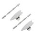 Magiclulu 2 sets of ring palette color mixing palette base mixture Small love heart tablet heart nail-art pallet heart-nailart tablet painter small drawing board stainless steel manicure