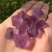 3 Pieces Natural Fluorite Crystal Rock Stone Stone Raw Specimen Quartz Crystal Aquarium Decoration Can be Used for Home Office Decoration - Buy Online on GoSupps.com