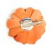 Meilliwish Camellia Flower Hair Clip Brooch A74 - Elegant Orange Hair Accessory for Women - Buy Online on GoSupps.com