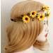OdetoJoy Sunflower Headband - Vintage Floral Hair Accessories for Women & Brides | Wedding Flower Crown & Hair Vine - Buy Online on GoSupps.com