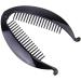 yuwqqoajv Ponytail Clip - Stylish And Versatile Hair Accessory With Wide Range Of Specifications Making Multifunctional Bright black large size-14cm - Buy Online on GoSupps.com