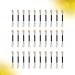 FOMIYES 50pcs Disposable Makeup Face Blush Women Eyeshadow Brush Eye Shadow Brush Foundation H3210 7.5X0.6cm - Buy Online on GoSupps.com