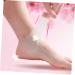 Healeved 1 Pair Heel Sleeve Support Heel Protectors Heel Sleeves Kids Plasters Silicone Socks Heel Support for Plantar Shoe Filler Colorful Hair Chain Cracked White Anti-Crack Gel medium - Buy Online on GoSupps.com