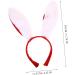 FRCOLOR Headband Hair Jewels for Women Girl Hair Accessories Stuffed Bunny for Hair Accessory for Costumes Outfit Bunny Costume Accessories Rabbit Ears Props Women's Fabric Red - Buy Online on GoSupps.com