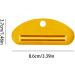 Toothpaste Tube Squeezer & Dispenser | Convenient Toothpaste Clip & Press | Yellow Cosmetic Tube Squeezer - Buy Online on GoSupps.com