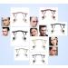 Glasses Nose Pads Spectacle Nosepiece Replacement Eyeglass Nose Pad Holder Nose Bridge Nose Bridge Replacement for Rimless Glasses Eyeglasses Repair Accessory for Adults - Buy Online on GoSupps.com