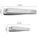 UNbit Nail Clipper 1PC Professional Nail Clippers Carbon Steel Quality Nail Cutter Repair Finger Toe Tools Finger Toe Scissors(Color:M) - Buy Online on GoSupps.com