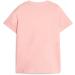 PUMA Girls Power Colorblock Tee - G Shirt for 9-10 Years - Peach Smoothie | International Shipping Available - Buy Online on GoSupps.com