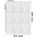 POKONBOY 288 Pockets Trading Card Sleeves - 9-Pocket Binder Sheets for Standard Size Cards - Sport, Game, Business Card Storage - Buy Online on GoSupps.com