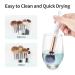 2 Pack Quick Makeup Brush Cleaner Spray - No-Wash Deep Cleaning Solution for Women - White - Buy Online on GoSupps.com