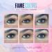 Famecolors Contour Gray Daily Colored Contact Lenses - Natural Gray-Blue Opaque & Non-Prescription - 5 Pairs - Buy Online on GoSupps.com