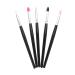 Beavorty 10 Pcs Silicone Eyeshadow Brush Makeup Brush Cleaning Sponges Eyeshadow Brush Applicator Cosmetic