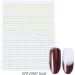 Star Silver Gold Lines Stripe Geometric Nail Art Decoration 3D Nail Sticker Transfer Stickers Shining Decals(1) Style1 - Buy Online on GoSupps.com