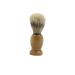 Ruilogod 10.5cm Length Bristle Wooden Handle Face Shaving Brush Cleaner for Men