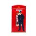 Ahmad English Breakfast Tea in London Telephon Box Tin -25 ct.