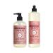 Mrs. MEYER'S CLEAN DAY Variety 1 Liquid Hand Soap 12.5 OZ 1 Liquid Dish Soap 16 OZ 1 CT (Rose)