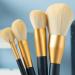 Buy 12-Piece Synthetic Fiber Makeup Brush Set - Super Soft Beginner-Friendly Blue Brushes for Daily Makeup | International Shipping - Buy Online on GoSupps.com