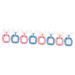 Minkissy 8 pieces u shadow toothbrush for children children's toothbrush 360 tooth cleaning tool toothbrushes toothbrush children's toothbrush tools accessories manual