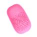Minkissy Silicone Makeup Brush Cleaning Mat - Pink Cosmetic Brush Scrubber for Effortless Cleaning - Buy Online on GoSupps.com