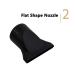 5PCS Black Hair Dryer Nozzle Replacement Set - Salon Blowout Attachments for 4.5cm Diameter - Hairdressing Styling Tool - Buy Online on GoSupps.com
