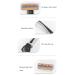 6-Step Stainless Steel Razor | Portable Hair Shaving Tool | Old-Fashioned Beard Care Set with Replacement Head - Buy Online on GoSupps.com