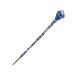 Chinese Rhinestone Hair Stick Hair Chopstick Hairpin Chignon Pin (Blue)