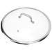 Anti Spill Lid Cover Reusable Food Save Cover glass lid for frying pan: pot lids fry pan skillet pan lid with handle universal pot lid 34cm pan lids Cooking Pot Covers Saucepans Covers Frying pan Silver