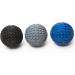 Gatuida Lacrosse Massage Balls for Plantar Fasciitis | Vibrating Foot Roller for Pain Relief & Mobility | Exercise & Fitness Tool - Black - Buy Online on GoSupps.com