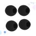 VANZACK 4 Pcs Black Noise Reduction Earplugs Size 3 - Ultimate Comfort & Sound Protection for All | International Shipping Available - Buy Online on GoSupps.com