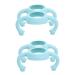 Toyvian 4 Pcs Bottle Handle Bottle Accessories Bottle Grip Handle Bottle Grip Silicone Bottle Grip Child Silica Gel Silicone Soft Wide Mouth 14.00X5.00X5.00CMx2pcs Sky-bluex2pcs