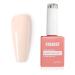 FZANEST Milky Pink Nude Gel Nail Polish Soak Off Builder Rubber Base Color Gel For Nails Natural Gel Polish (Sheer Beige) 15ml 1 Sheer Beige