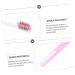 5pcs Small Head Soft Toothbrush Set - Perfect for Braces & Travel | Durable PP Material - Buy Online on GoSupps.com