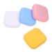 JECOMPRIS accessories 4 pieces of contact lens container lentes de contacto soaking container for contact lenses bottle with contact lens solution contact lens pencil contact tweezers PP drinking box