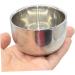Buy Minkissy 2 PCs Stainless Steel Mixing Bowls - Ideal Shaving Cups & Foaming Bowl for Men | Durable Metal Containers for Shaving Accessories - Buy Online on GoSupps.com