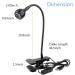 SATZOL Dual Chip 5W 395NM Gooseneck UV Lamp for Nails - Blacklight for Satin Detection and Gel Nails - Resin Curing Mini UV Light - Buy Online on GoSupps.com
