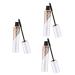 TOVINANNA 3pcs Mascara Women Lash Makeup Eyeliner Charming Lash Enhancers Eyelash Curlers Pigment
