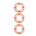 3 Orange Blade Safety Rings for 7000 & 9000 RQ12 Series | Easy Installation | Durable ABS Material - Buy Online on GoSupps.com
