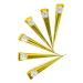 ALMAS 3 Pack Henna Cones - 100% Natural Hair Dye Tubes - Reddish Brown Color - 30g Each - Pack of 3 - Buy Online on GoSupps.com