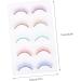 Housoutil 5 Pairs Colored False Eyelashes Lash Cosmetics Fake Lashes Natural False Lashes Full Strips Eyelash Synthetic Fiber Eyelash Party Diy Fake Lashes 3d Eyelashes Artificial Lashes 5d - Buy Online on GoSupps.com