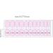 Ruarby French False Nails Stick on Nail Short Square Gradient Press on Nail DIY Art Accessories Display for Personal Style C39D29 - Buy Online on GoSupps.com